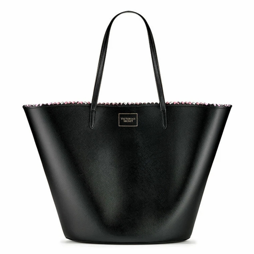 Victoria's Secret Bombshell Elegant Limited Edition Large Black Tote NWT